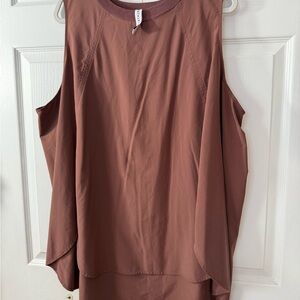 Athleta Zephyr Tank 3x Brown/rust